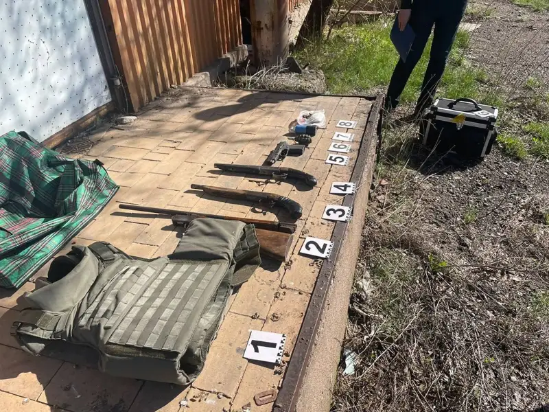 Жамбыл облысында қару сақталған орын табылды