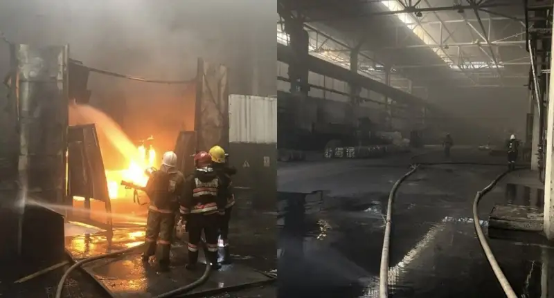 Алматыда металл өңдеу цехы өртенді