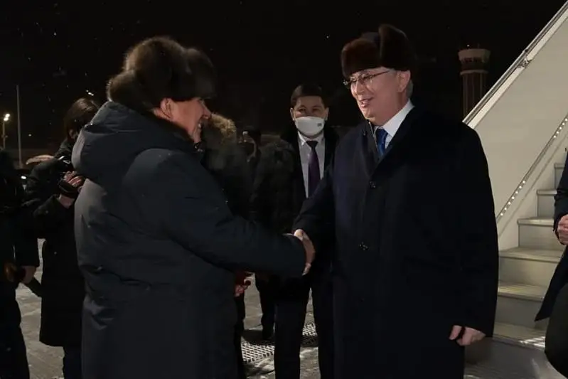 Президент Қазан қаласына келді