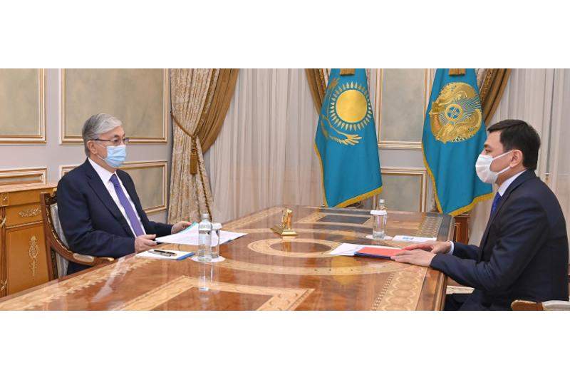 Президент Алтай Көлгіновті қабылдады 