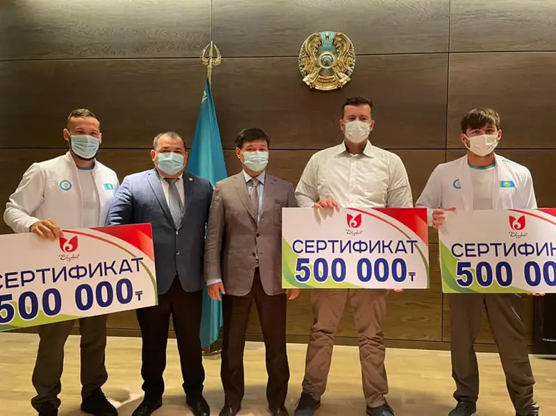 Олимпиадаға жолдама алғандарға әкімдік қолдау білдірді