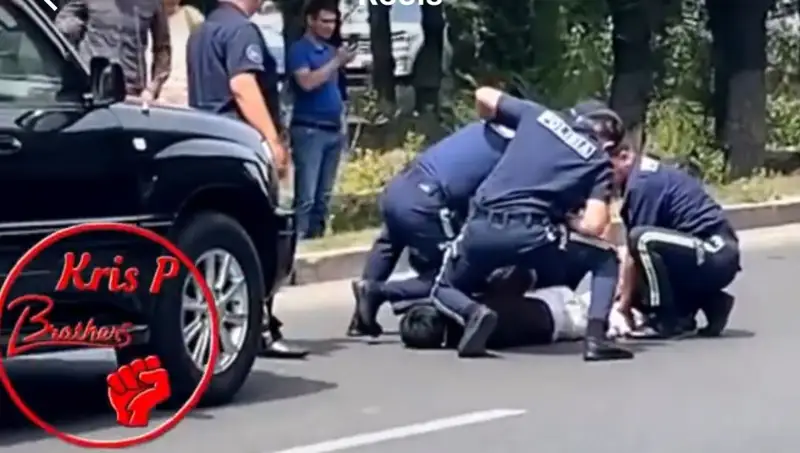 «Полицейлер Төреғали Төрәліні ұстады» (видео)