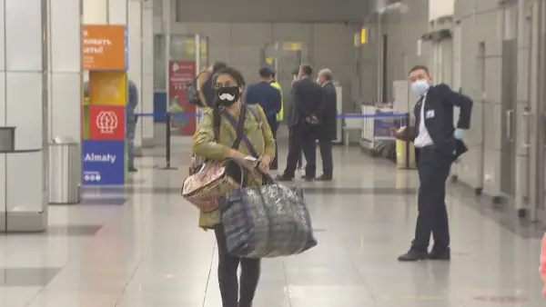 Шетелден Алматыға келген 157 жолаушының ПТР-тесті болмаған