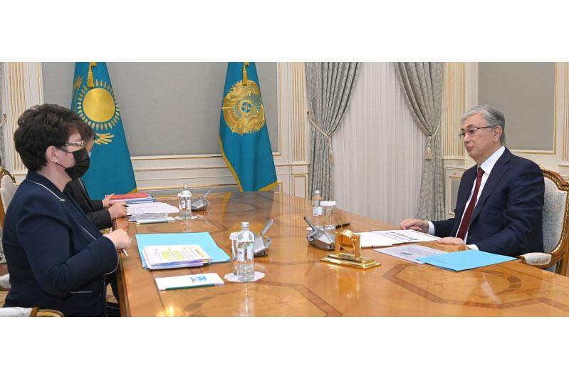 Наталья Годунова Президентке Токиода Олимпиадасына бөлінген қаражатты пайдалану туралы баяндады  
