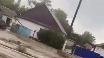 Жетісу облысындағы ауылды су басты