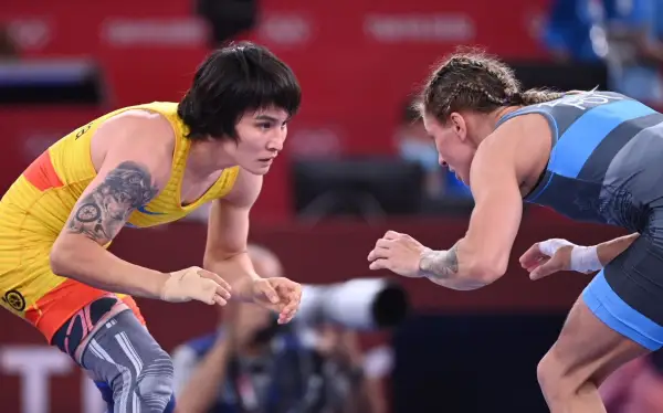 Токио-2020: әйелдер күресінен Татьяна Ахметова қарсыласынан ұтылды