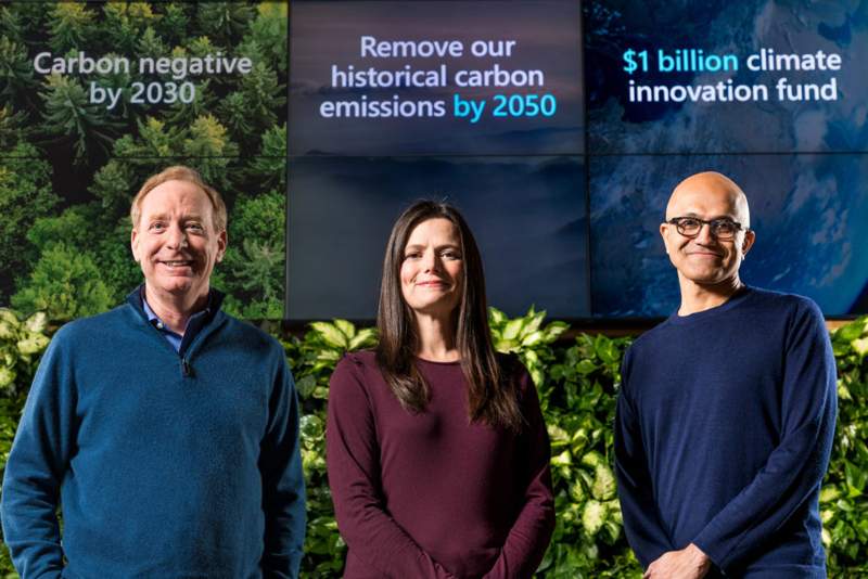 Microsoft климаттық инновациялардың дамуына $1 млрд бөлмек