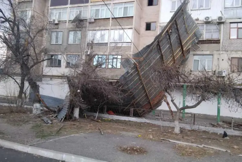 Жамбыл облысында қатты дауыл салдарынан 17 жастағы жасөспірім көз жұмды