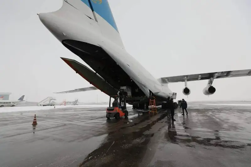 Палестинаға Алматыдан гуманитарлық көмек жөнелтілді