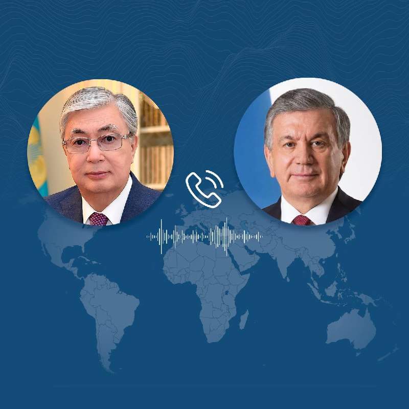 Мемлекет басшысы Өзбекстан Президенті Шавкат Мирзиёевпен телефон арқылы сөйлесті  