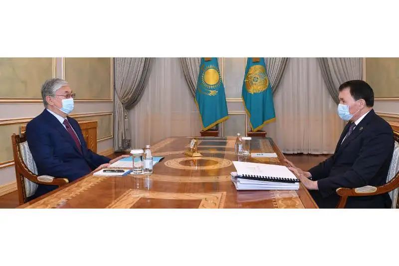 Президент Сыбайлас жемқорлыққа қарсы агенттік төрағасын қабылдады