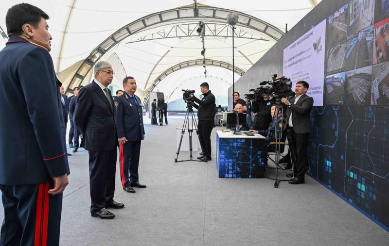 Президентке «Қылмыстық атқару жүйесіндегі үздіксіз бейнебақылау» жобасы таныстырылды  