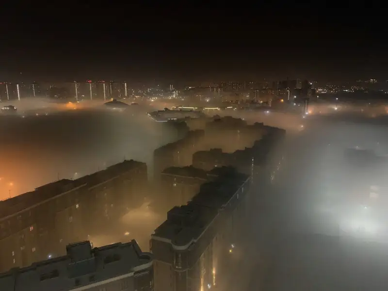 Красноярскіде «қара аспан» режимі енгізілді 