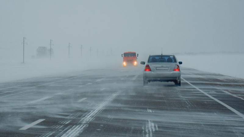 Алматы облысында ауа райына байланысты бірнеше жол жабылды
