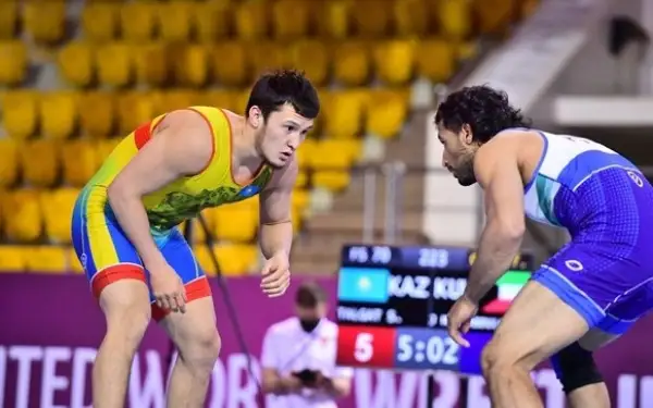 Талғат Сырбаз еркін күрестен Азия чемпионы атанды