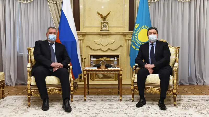 Асқар Мамин мен «Роскосмос» басшысы не жайында cөйлесті?