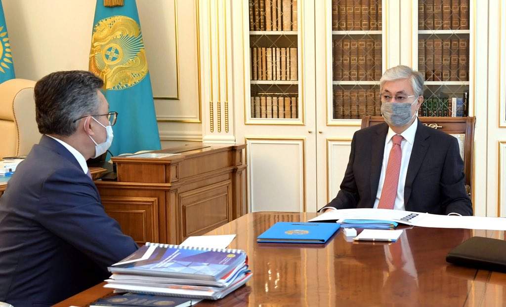 Мемлекет басшысы Сауда және интеграция министрі Бақыт Сұлтановты қабылдады 