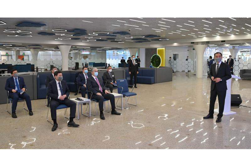 Қасым-Жомарт Тоқаев «Alatau Creative Hub» орталығына барды 