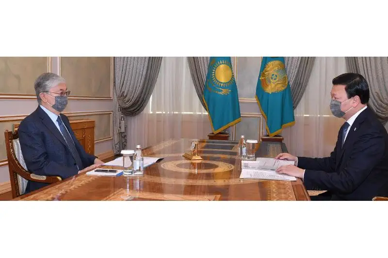 Алексей Цой Президентке елдегі эпидемиологиялық жағдайды баяндады