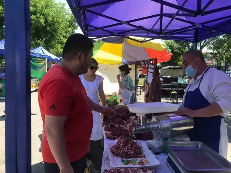 Шымкентте ауыл шаруашылығы өнімдерінің жәрмеңкесі өтті