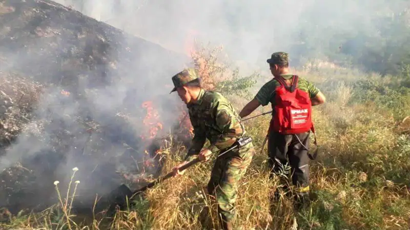 Алма-Арасанда өрт шықты  