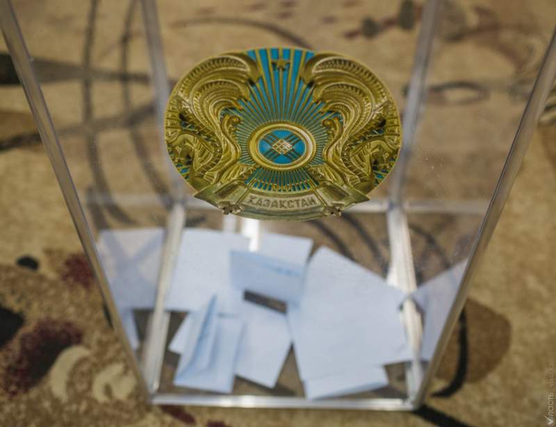 Тергеу изоляторларында сайлау учаскелері жұмыс істеп жатыр