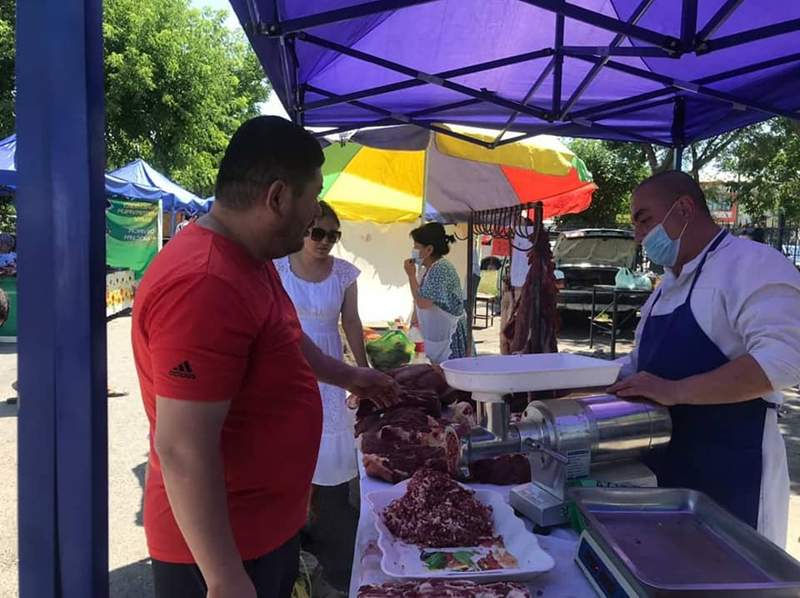 Шымкентте ауыл шаруашылығы өнімдерінің жәрмеңкесі өтті