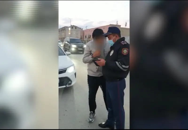 Көлік нөмірін теріс тағып, камераны алдамақ болған