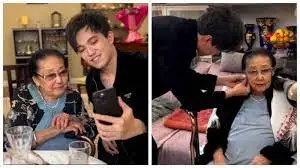 Димаш Құдайберген Бибігүл Төлегенованы туған күнімен құттықтады