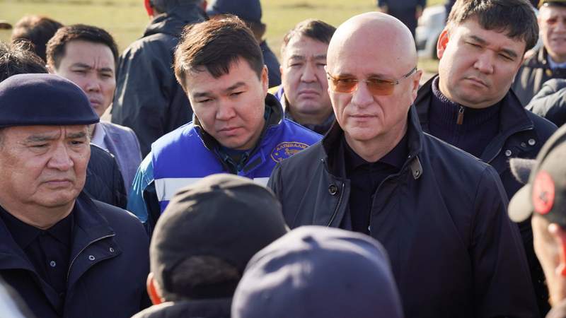 Роман Скляр Бестөбе кенішіне барды