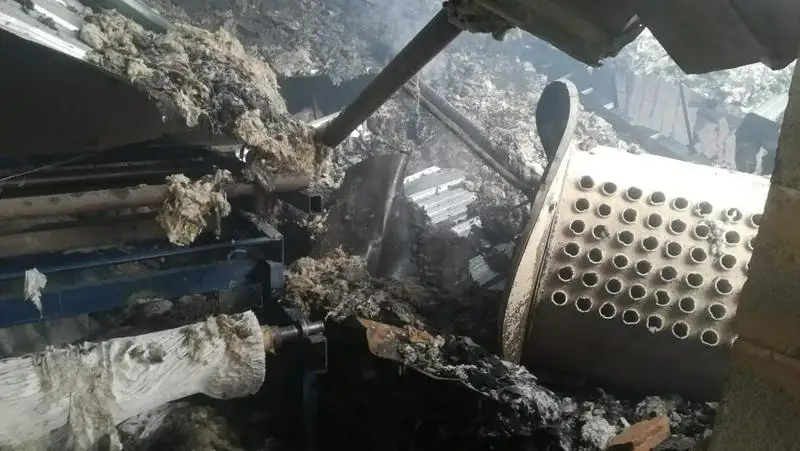 Шонжыдағы цехта алапат жарылыс болды