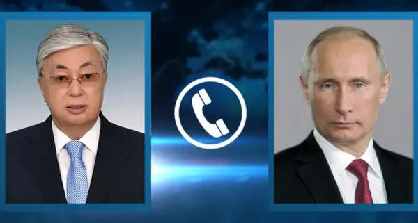 Қ.Тоқаев пен В.Путин телефон арқылы сөйлесті 