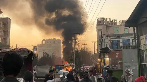 Ресей елшілігінің алдында жарылыс болды