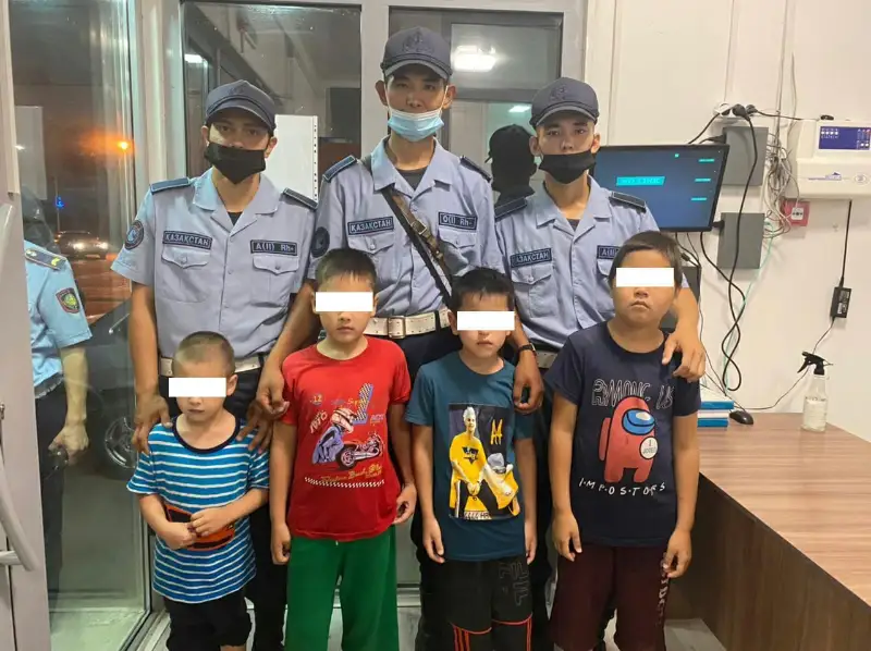 Атырауда жоғалған балалар табылды