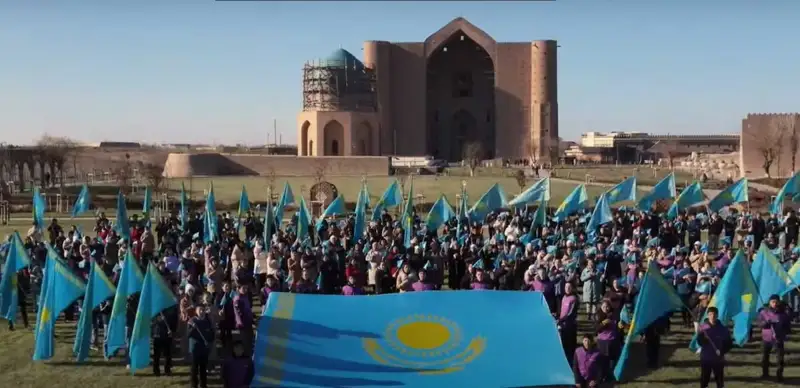 3 мың қазақстандықтың қатысуымен Әнұранға ерекше бейнебаян түсірілді (видео)