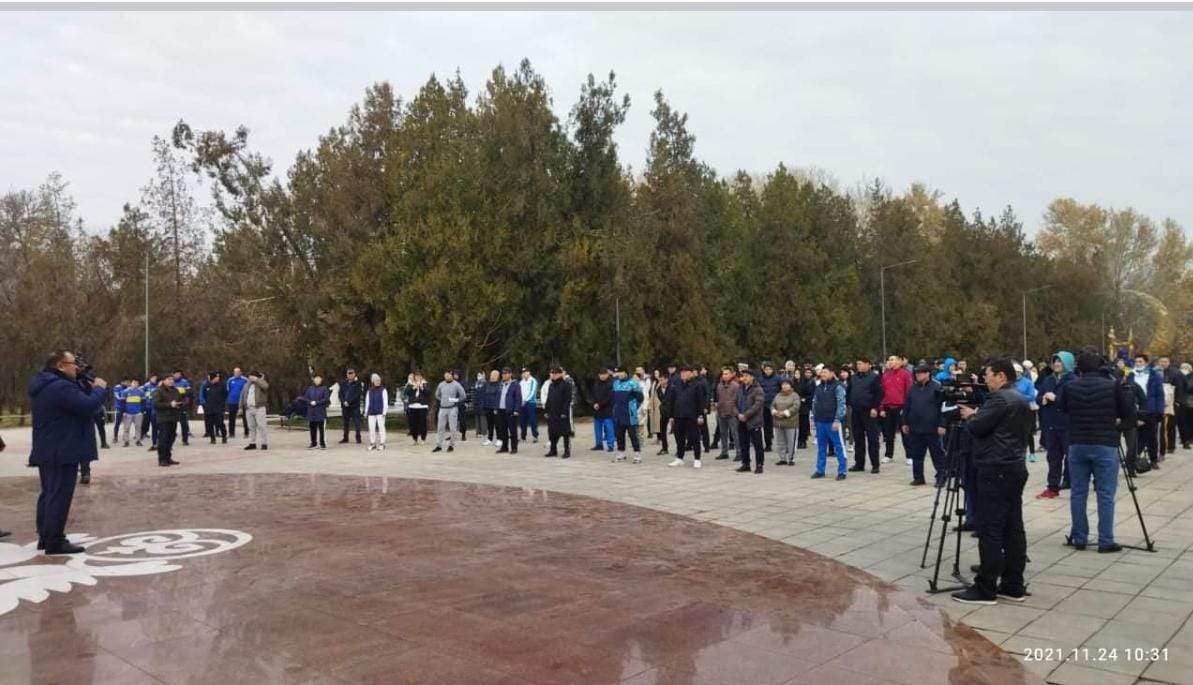 Шымкентте бұқаралық спортпен шұғылданушылар көбеюде 