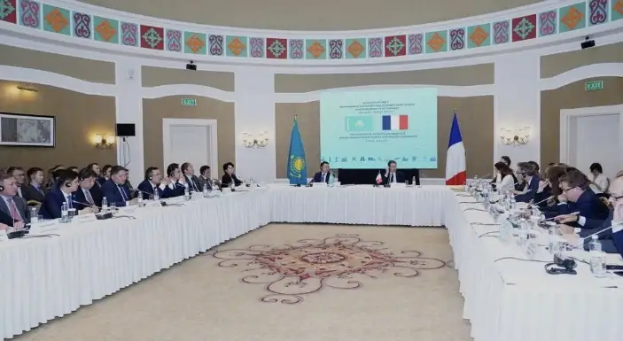 Астанада Қазақстан-Франция экономикалық ынтымақтастық жөніндегі үкіметаралық комиссиясының XV отырысы өтті