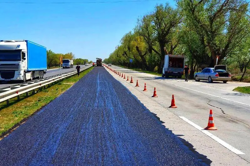 «РФ шекарасы (Самара)-Шымкент» тасжолының учаскелері жөнделді 