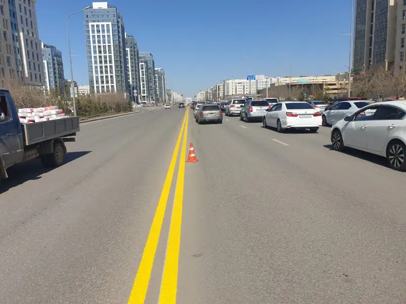 Нұр-Сұлтанда жаңа жол белгісі пайда болды 