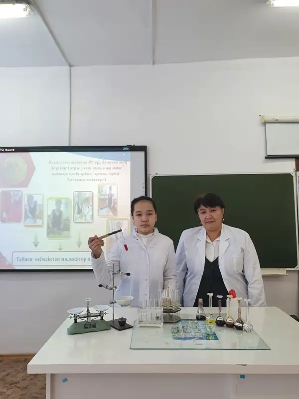 Атыраулық оқушы өсімдіктерден алынатын бояудың жаңа тәсілін ұсынды