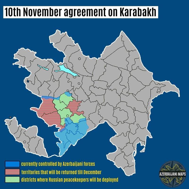 Армения мен Әзірбайжан бітімге келді