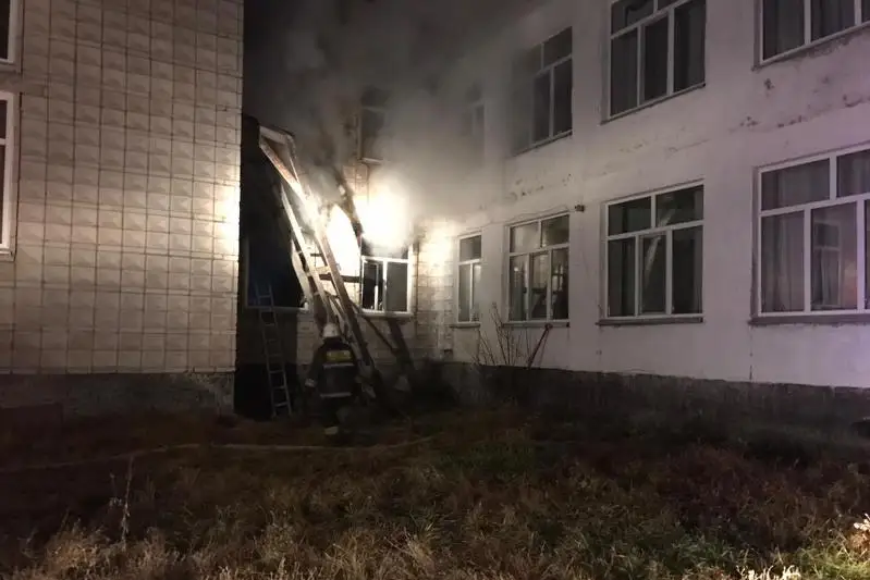 Ақмолада мектеп өртенді