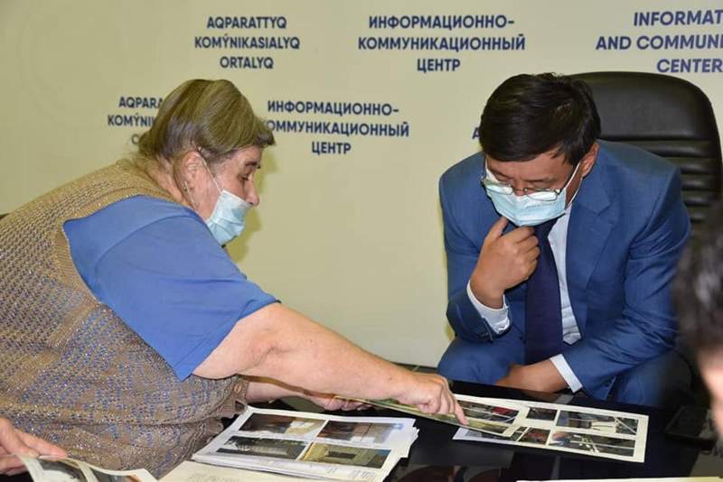 Қала әкімінің орынбасары қоғамдық қабылдау өткізді