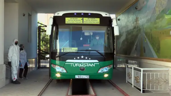 Түркістанда Ораза айт кезінде қоғамдық көлікпен жүру тегін болады 