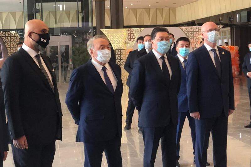 Назарбаев Түркістандағы халықаралық әуежайдың ашылу рәсіміне қатысты  