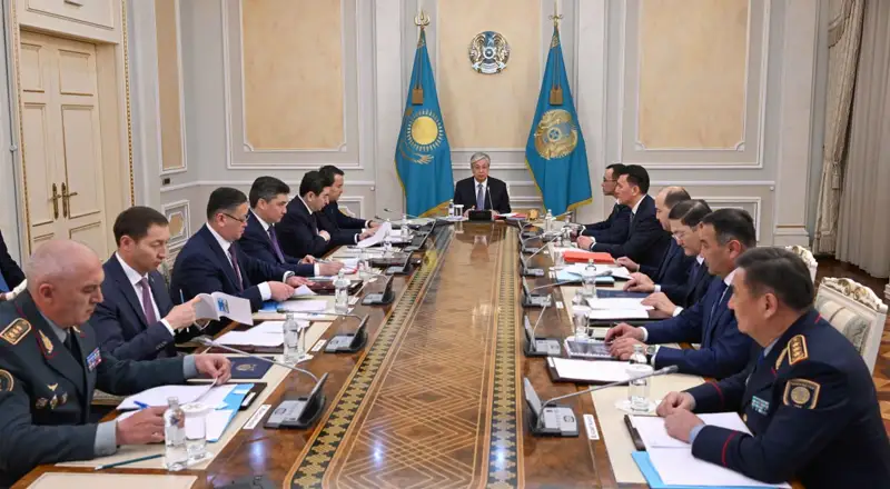 Мемлекет басшысының төрағалығымен Қауіпсіздік Кеңесінің кезекті отырысы өтті