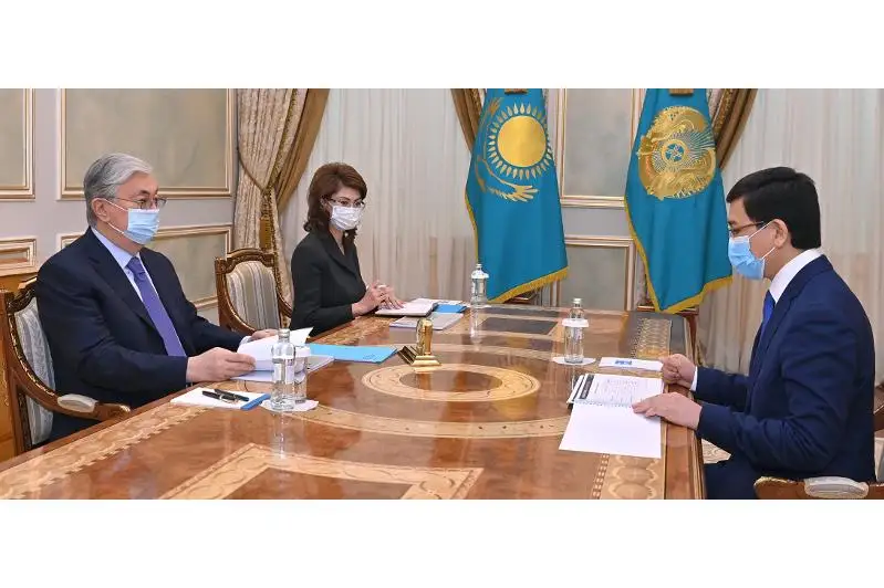 Мемлекет басшысы Асхат Аймағамбетовті қабылдады