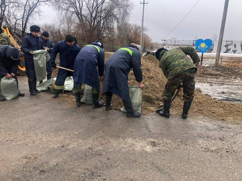 Түркістан облысында су тасқынына қарсы іс-шаралар жалғасып жатыр