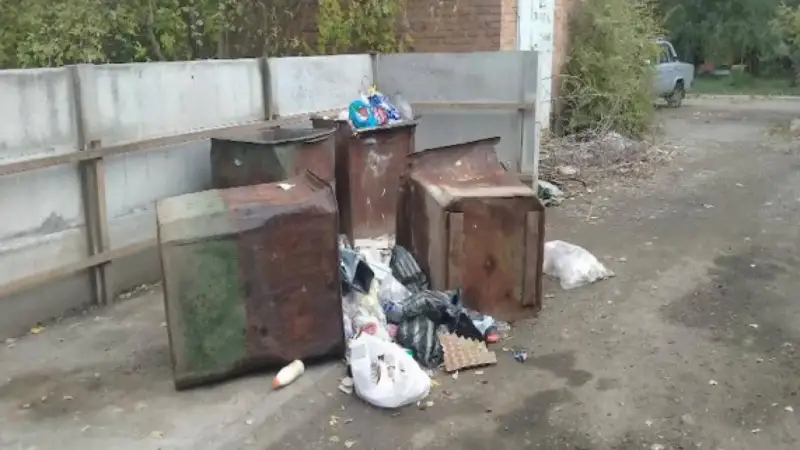 Қоқыс жәшігінен өлі әйелдің денесі табылды