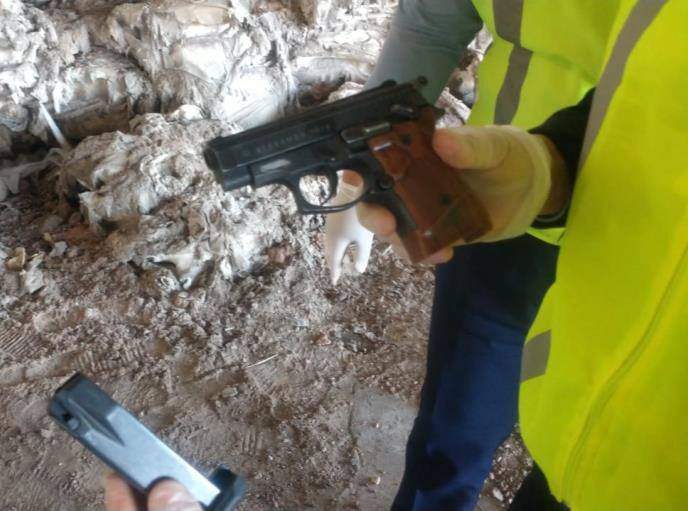 Жамбыл облысында атыс қаруы мен оқ-дәрілер сақталған орын табылды
